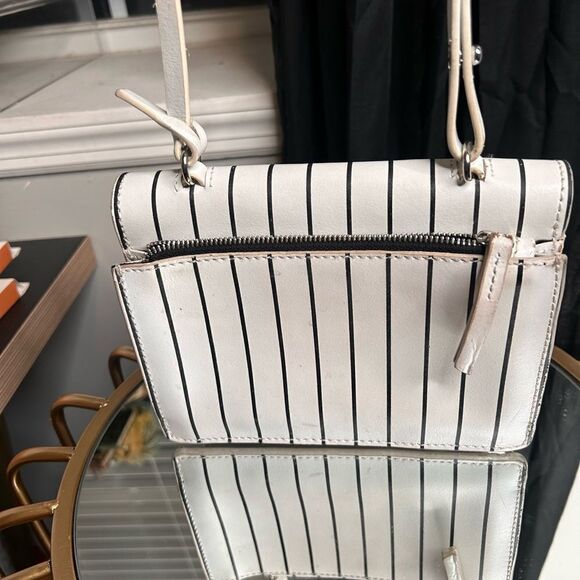 Zara Striped Crossbody Bag - Picture 3 of 7